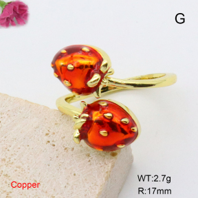 F6R300457baka-L002  Fashion Copper Ring