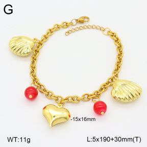 2B4004812bhva-377  Stainless Steel Bracelet