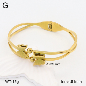 2BA201974vbmb-377  Stainless Steel Bangle