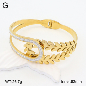 2BA402143vhkb-377  Stainless Steel Bangle