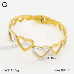 2BA402144vbnb-377  Stainless Steel Bangle