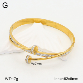 2BA402145bhia-377  Stainless Steel Bangle