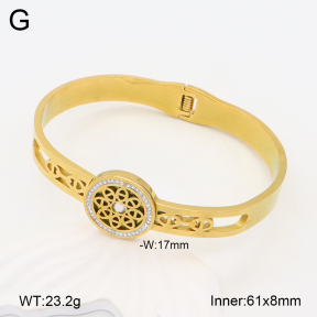 2BA402163vbnb-377  Stainless Steel Bangle