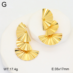 2E2005797bbov-212  Stainless Steel Earrings