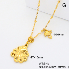 6N2005127bvpl-908  Stainless Steel Necklace