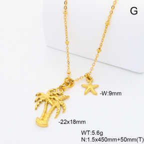 6N2005128bhil-908  Stainless Steel Necklace