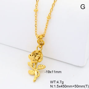 6N2005129bvpl-908  Stainless Steel Necklace