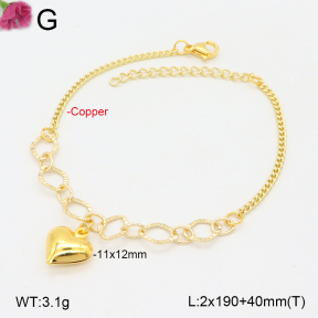 F2B200181bhva-J39  Fashion Copper Bracelet
