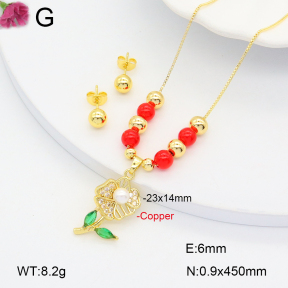 F2S005883bbml-J186  Fashion Copper Sets