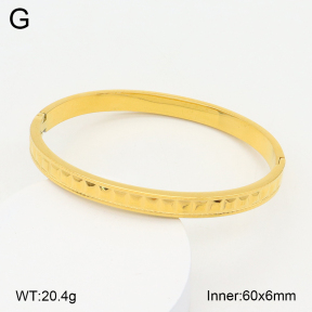 2BA201983vhha-355  Stainless Steel Bangle