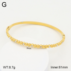 2BA402178bhia-355  Stainless Steel Bangle