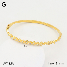 2BA402182bhia-355  Stainless Steel Bangle