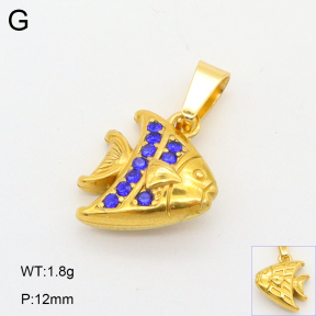 2P4001134avja-355  Stainless Steel Pendant