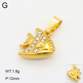 2P4001135avja-355  Stainless Steel Pendant