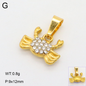2P4001166avja-355  Stainless Steel Pendant