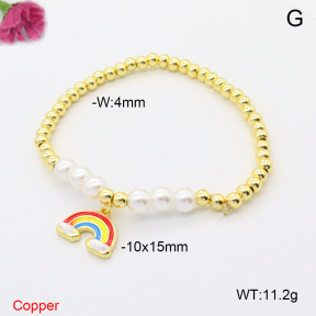 F6B301200ablb-L002  Fashion Copper Bracelet
