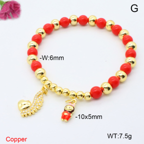 F6B301208bbov-L002  Fashion Copper Bracelet