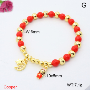 F6B301210bbov-L002  Fashion Copper Bracelet