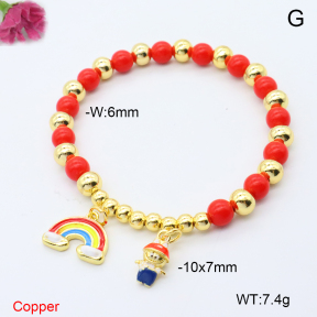 F6B301212bbov-L002  Fashion Copper Bracelet