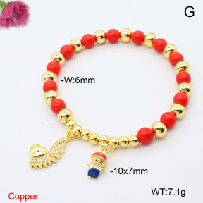 F6B301213bbov-L002  Fashion Copper Bracelet