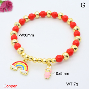F6B301215bbov-L002  Fashion Copper Bracelet