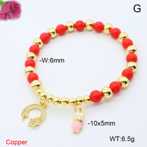 F6B301217bbov-L002  Fashion Copper Bracelet