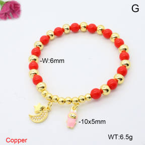F6B301219bbov-L002  Fashion Copper Bracelet