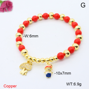 F6B301223bbov-L002  Fashion Copper Bracelet