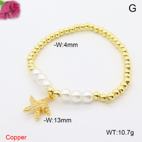 F6B406498ablb-L002  Fashion Copper Bracelet