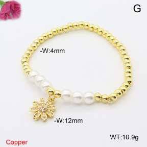 F6B406506ablb-L002  Fashion Copper Bracelet