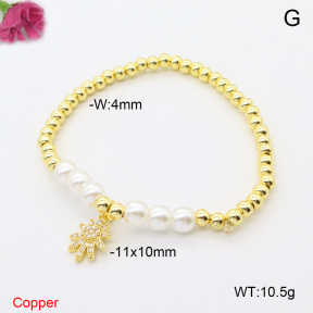 F6B406507ablb-L002  Fashion Copper Bracelet