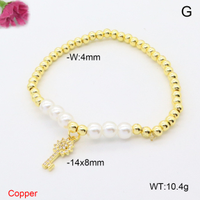 F6B406516ablb-L002  Fashion Copper Bracelet