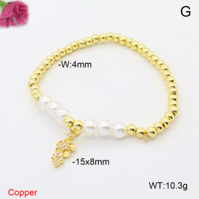 F6B406518ablb-L002  Fashion Copper Bracelet