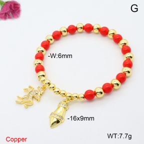 F6B406537vbnb-L002  Fashion Copper Bracelet