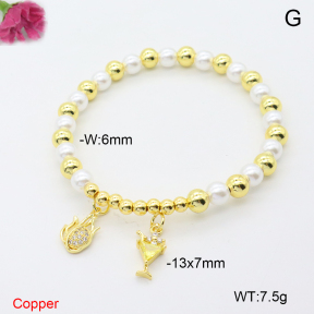 F6B406539vbnb-L002  Fashion Copper Bracelet
