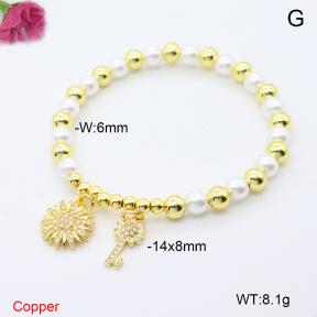 F6B406553vbnl-L002  Fashion Copper Bracelet