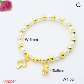 F6B406566bbml-L002  Fashion Copper Bracelet
