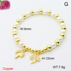 F6B406570vbnb-L002  Fashion Copper Bracelet