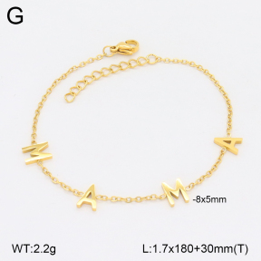 2B2004010bbml-642  Stainless Steel Bracelet