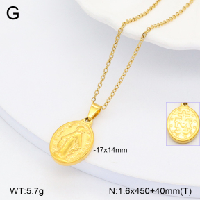 2N2005736bbml-256  Stainless Steel Necklace