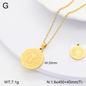 2N2005750bbml-256  Stainless Steel Necklace