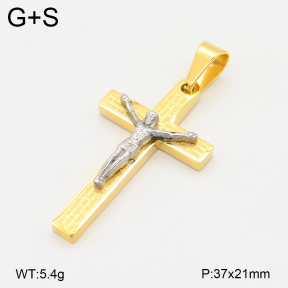 2P2004350bbov-436  Stainless Steel Pendant