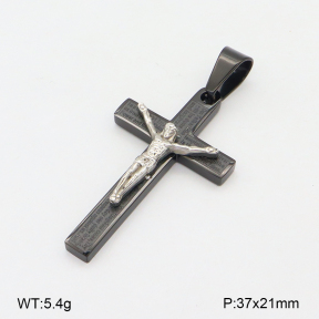 2P2004352bbov-436  Stainless Steel Pendant