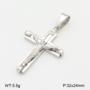 2P2004355bbov-436  Stainless Steel Pendant