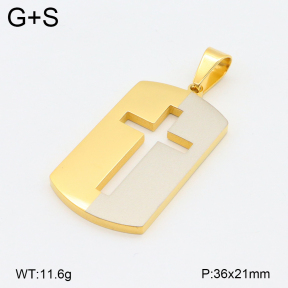 2P2004399bbml-436  Stainless Steel Pendant