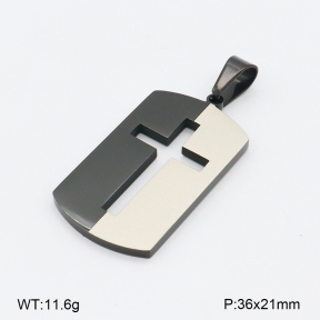 2P2004400bbml-436  Stainless Steel Pendant