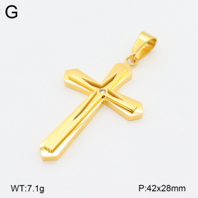 2P4001188abol-436  Stainless Steel Pendant