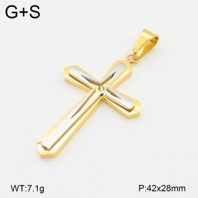 2P4001189abol-436  Stainless Steel Pendant