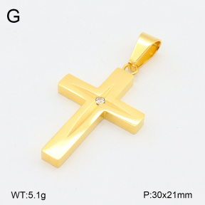 2P4001193vbnl-436  Stainless Steel Pendant