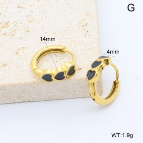 6E3002751bbpi-209  Stainless Steel Earrings
